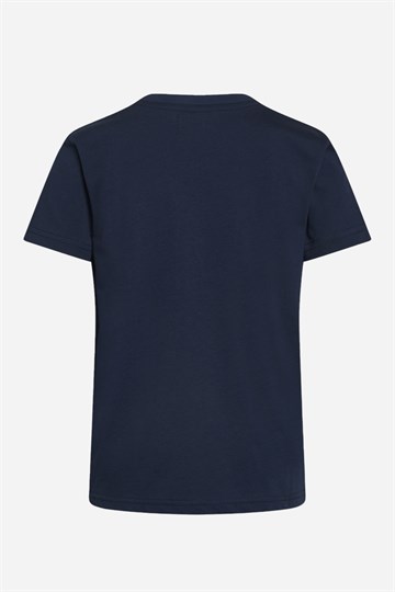 Mads Nørgaard T-shirt - Organic Thorlino - Navy